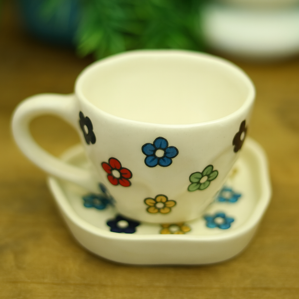 ceramics Tea milk and Coffee Cup And Saucer set