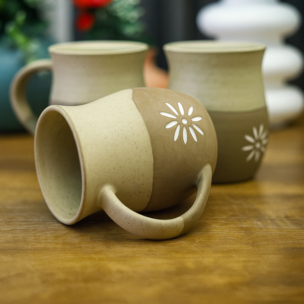 Handcrafted Milk Mug for Coffee Chai Tea Milk Cups
