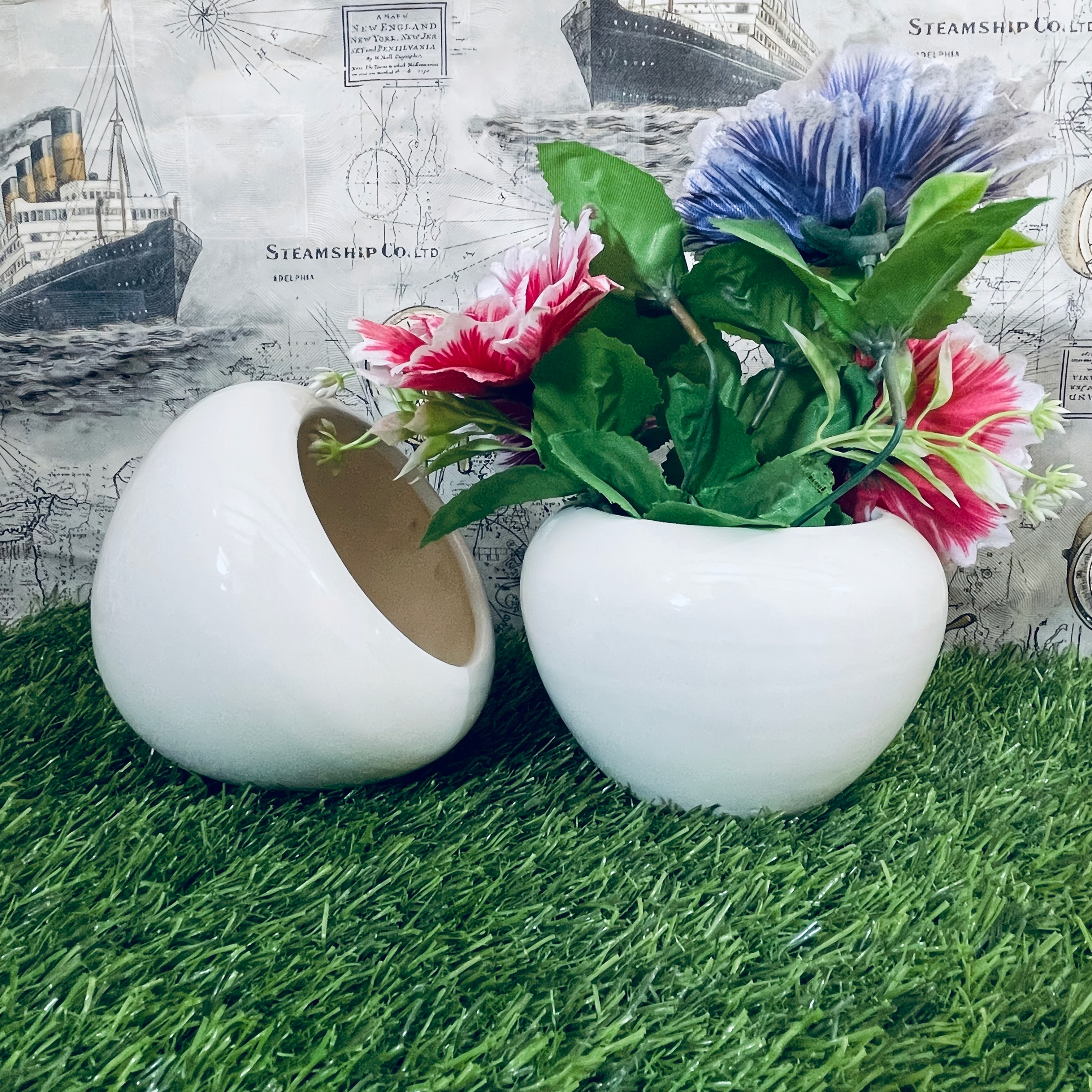Ceramic Vase, Plant Container and Home