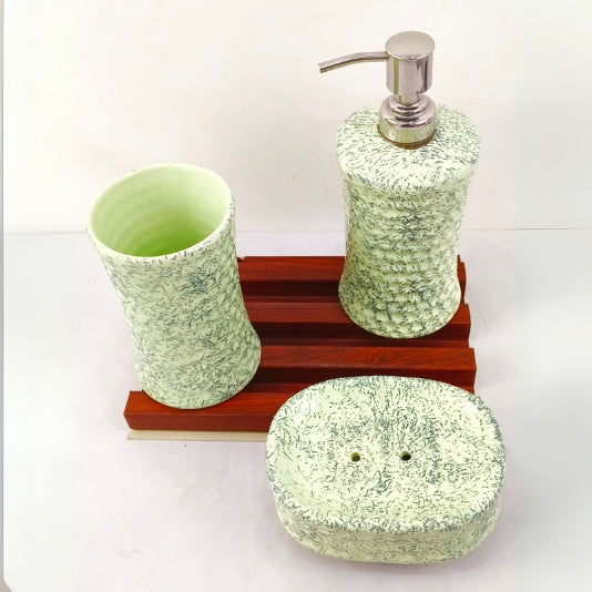 Ceramic Hand Wash Dispenser Set