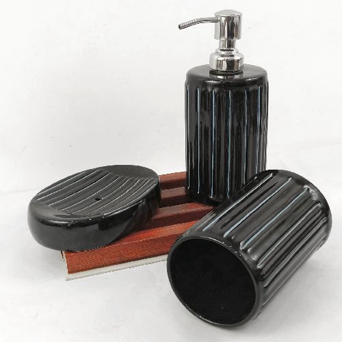 Ceramic Hand Wash Dispenser Set