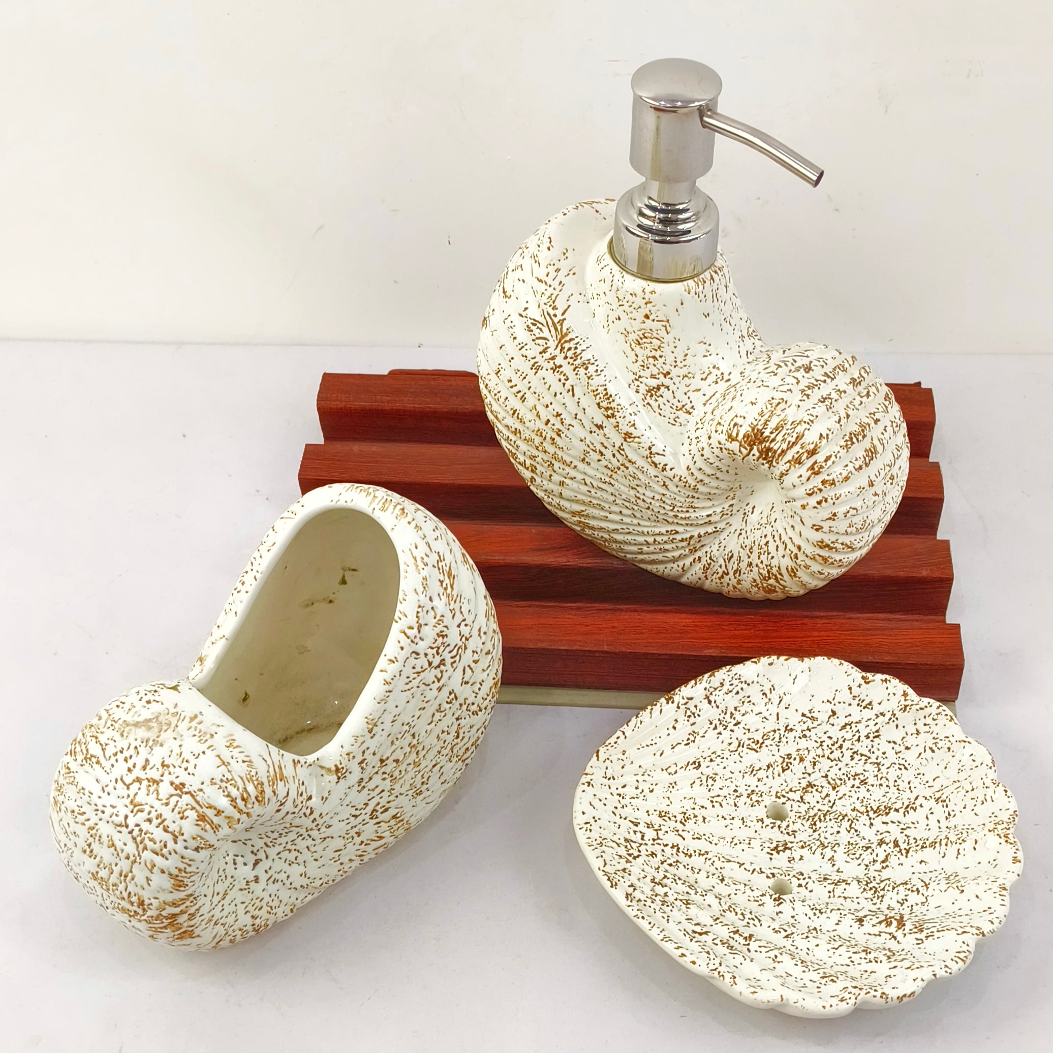 Ceramic Hand Wash Dispenser Set