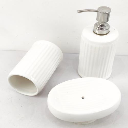 Ceramic Hand Wash Dispenser Set