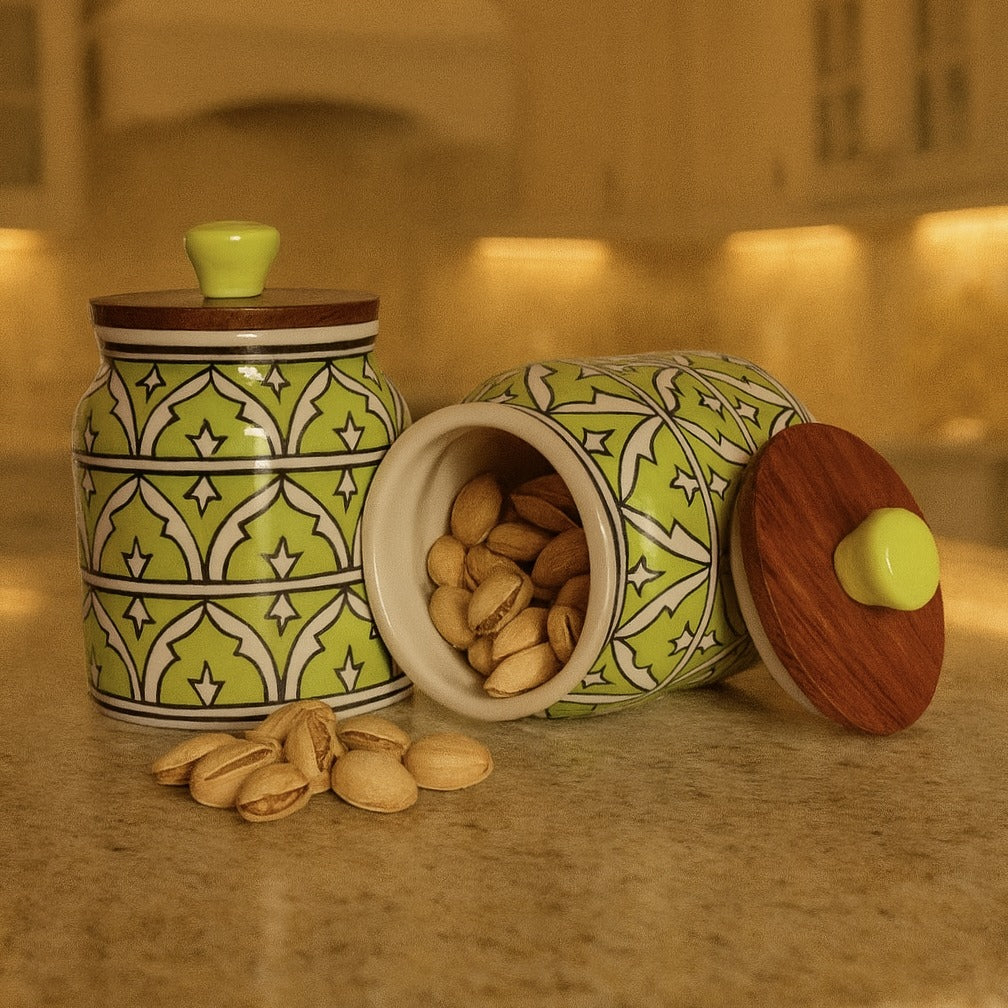Ceramic Jar with Lid
